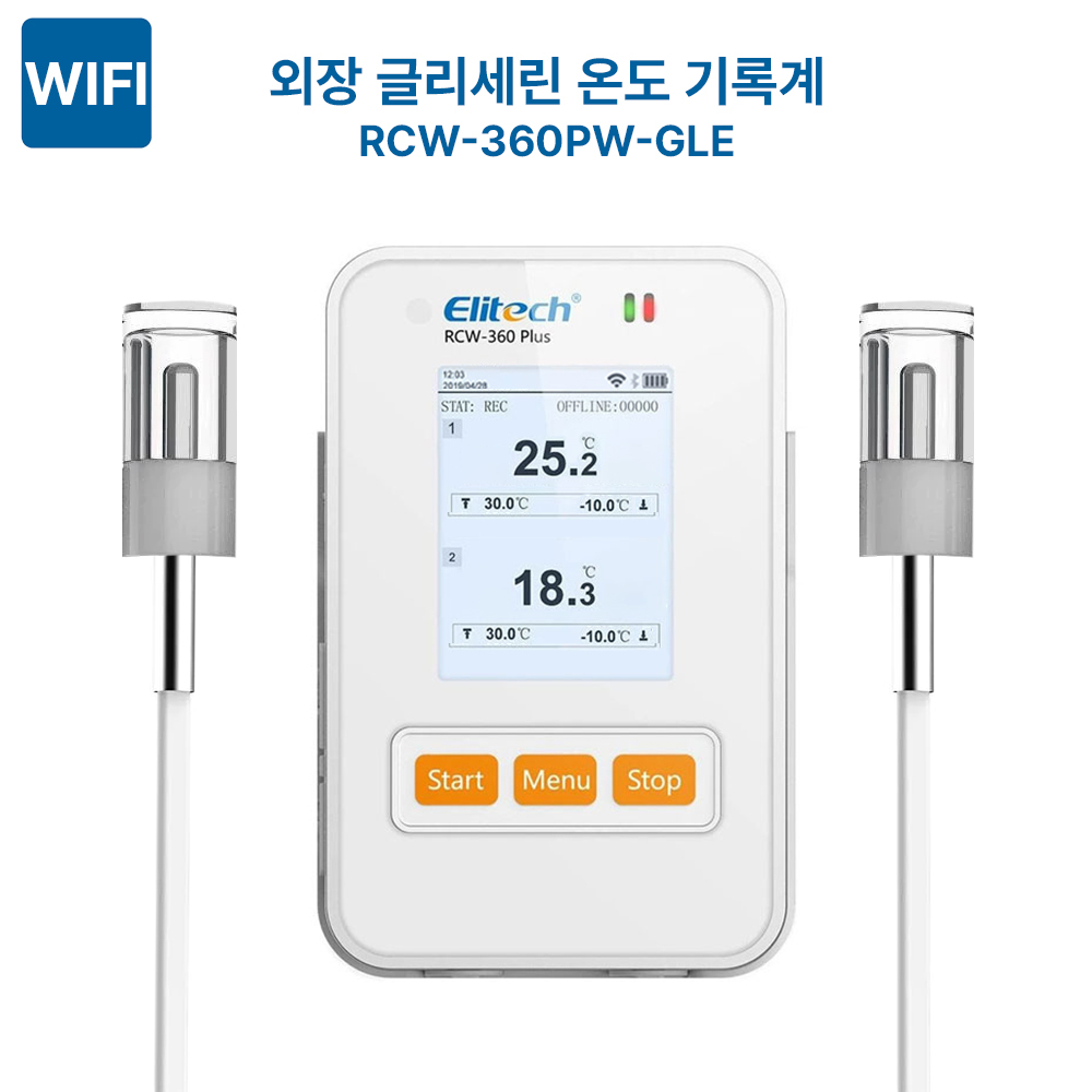 RCW-360PW WIFI 온습도 기록계 시리즈