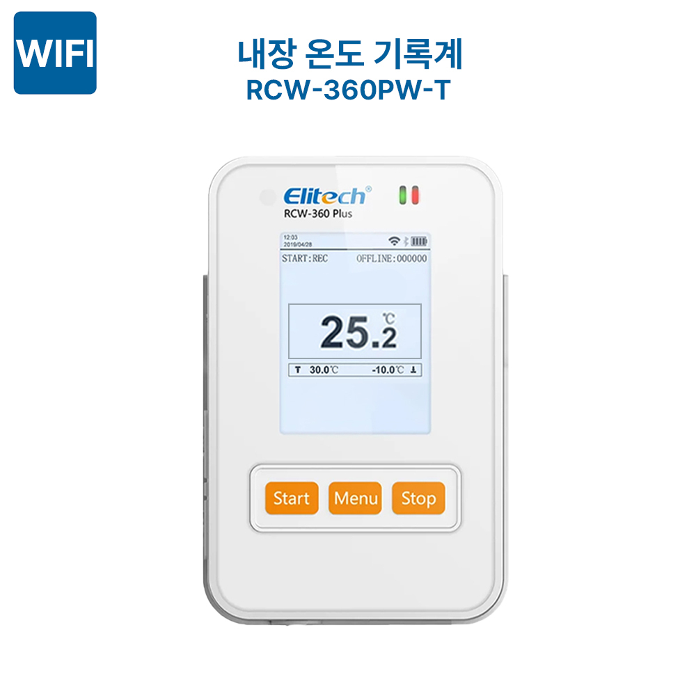 RCW-360PW WIFI 온습도 기록계 시리즈