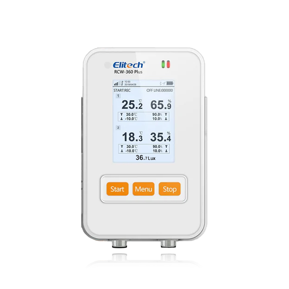 RCW-360P WIFI 4G IOT 2채널 듀얼 통신 기록계