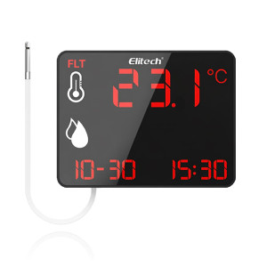 DR-230 FLT 대형 LED 블루투스 체감온도 온습도 기록계